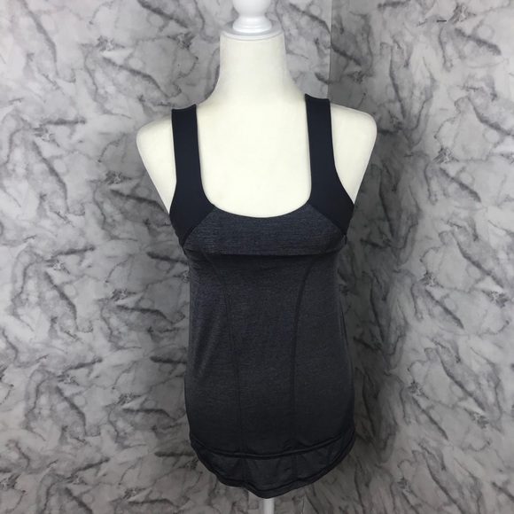 Lululemon Athletica Shelf Bra Cinch Waist Tank - Picture 2 of 11